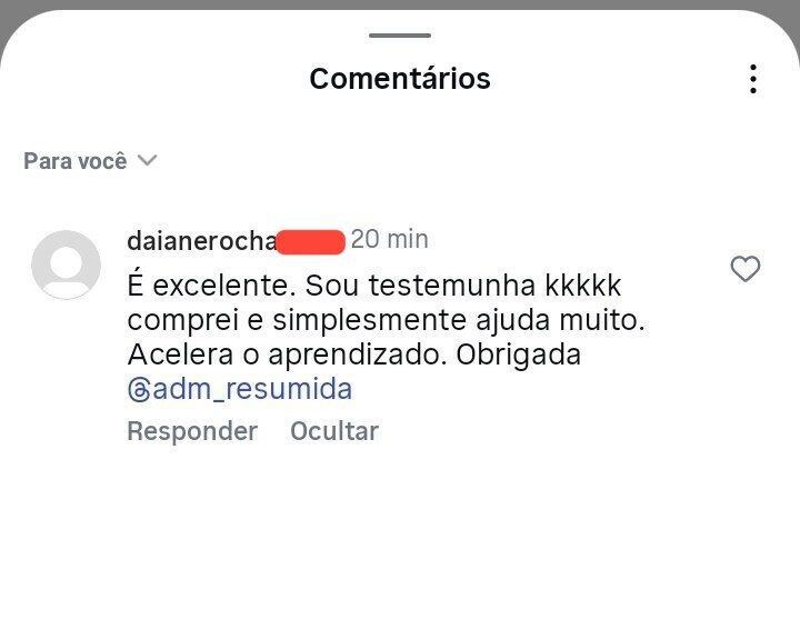 Depoimento de estudante 5