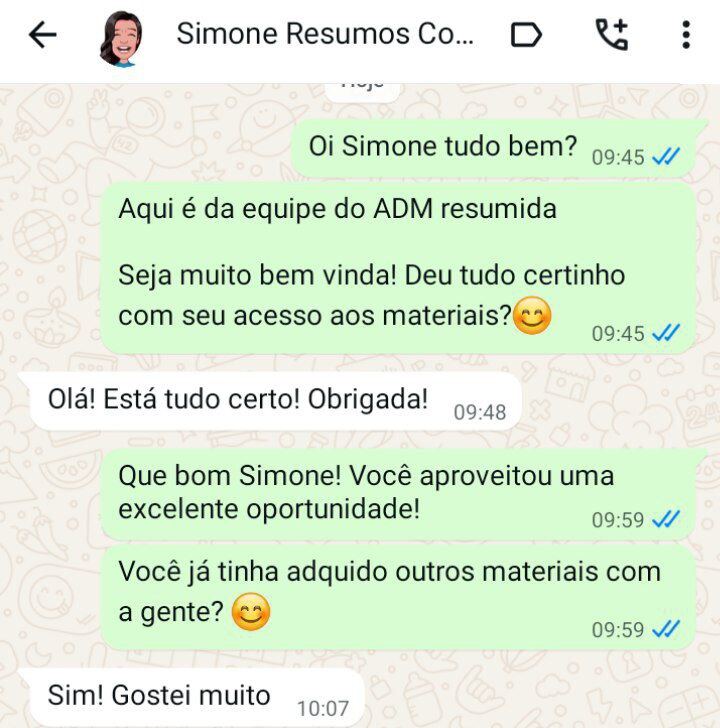 Depoimento de estudante 3
